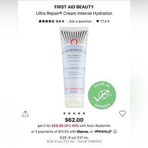 Brand new! FAB ultra repair cream